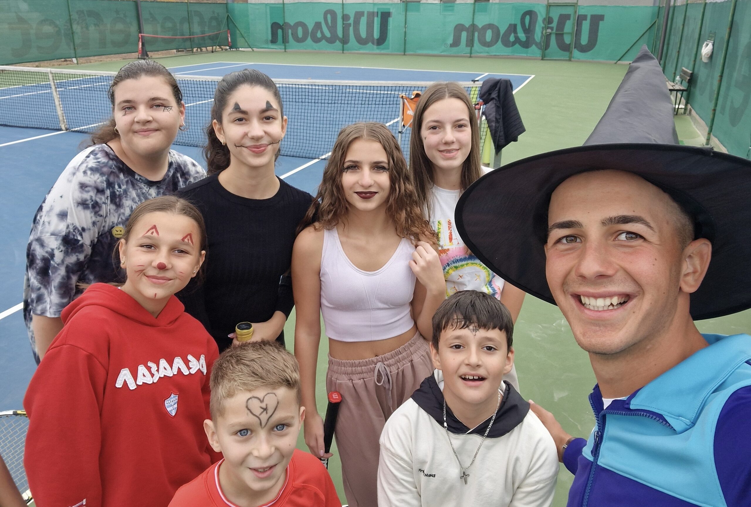 Хелоуин на корта